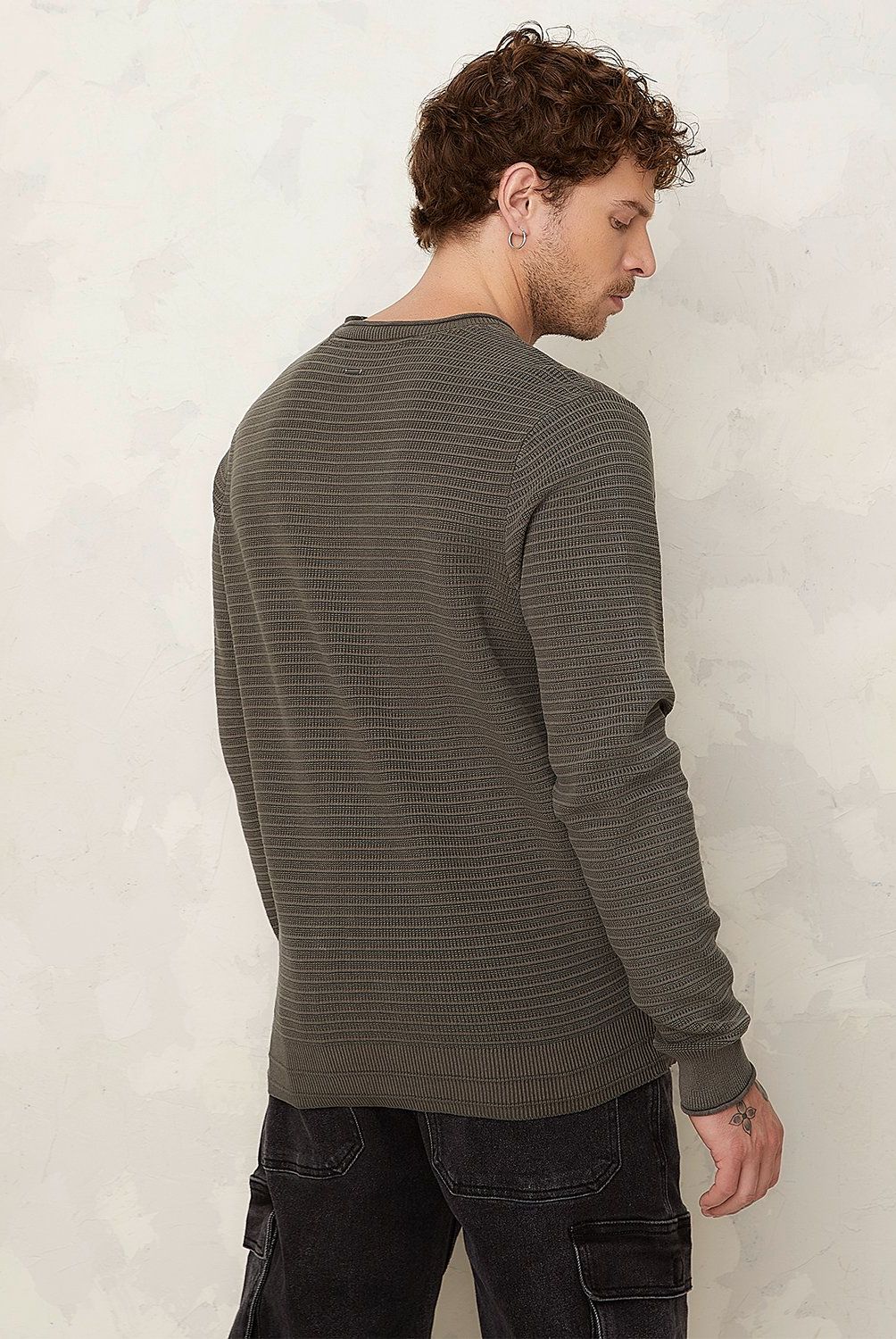 AMERICANINO - Sweater Americanino 100% Algodón Manga Larga