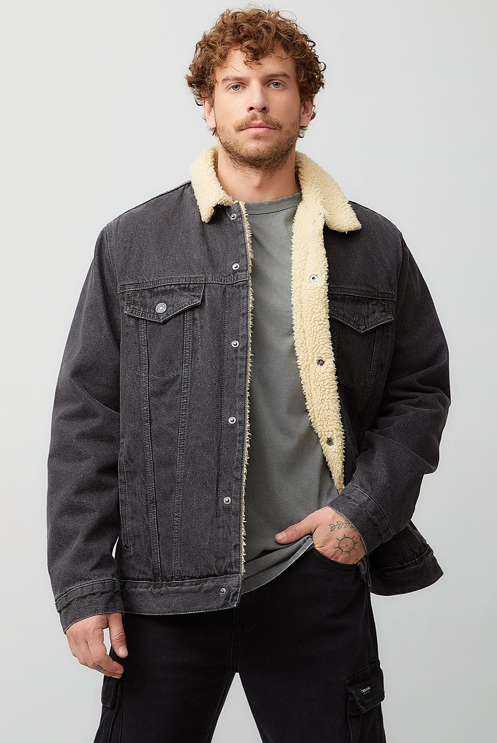 AMERICANINO - Chaqueta Denim Americanino Trucker Forrada Chiporro Hombre