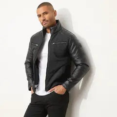 MOSSIMO - Chaqueta Acolchada Pu Hombre
