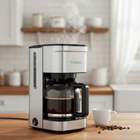Cafetera con Filtro Electrica WCM-KAFFEE12 1.5Lt