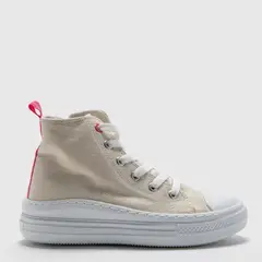 ELEVEN - Zapatilla Urbana Niña Beige Sintético