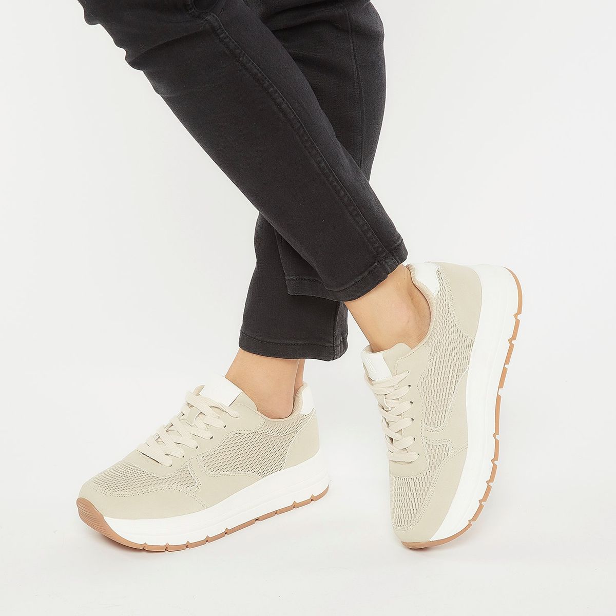 APOLOGY - Zapatillas Apology Urbanas Mujer Café