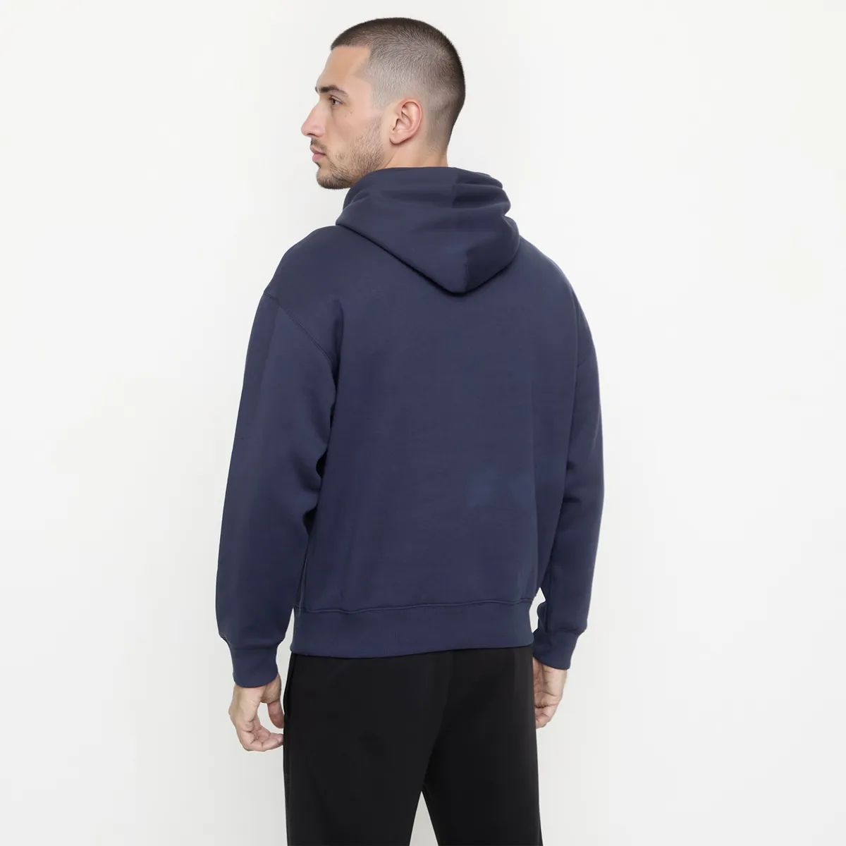 DIADORA - Polerón Hoodie Deportivo Algodón Hombre Diadora