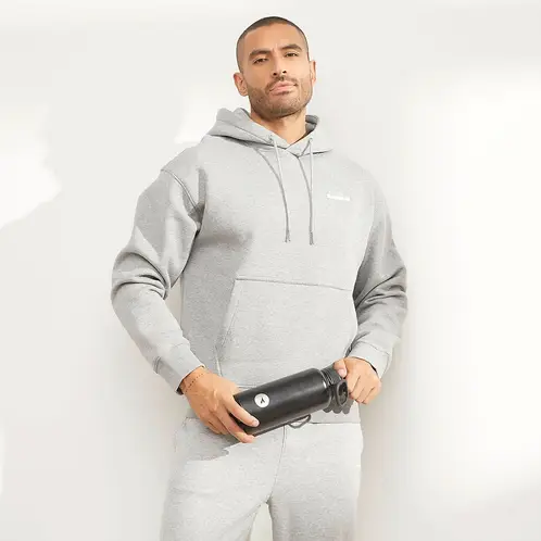 DIADORA - Polerón Hoodie Deportivo Algodón Hombre