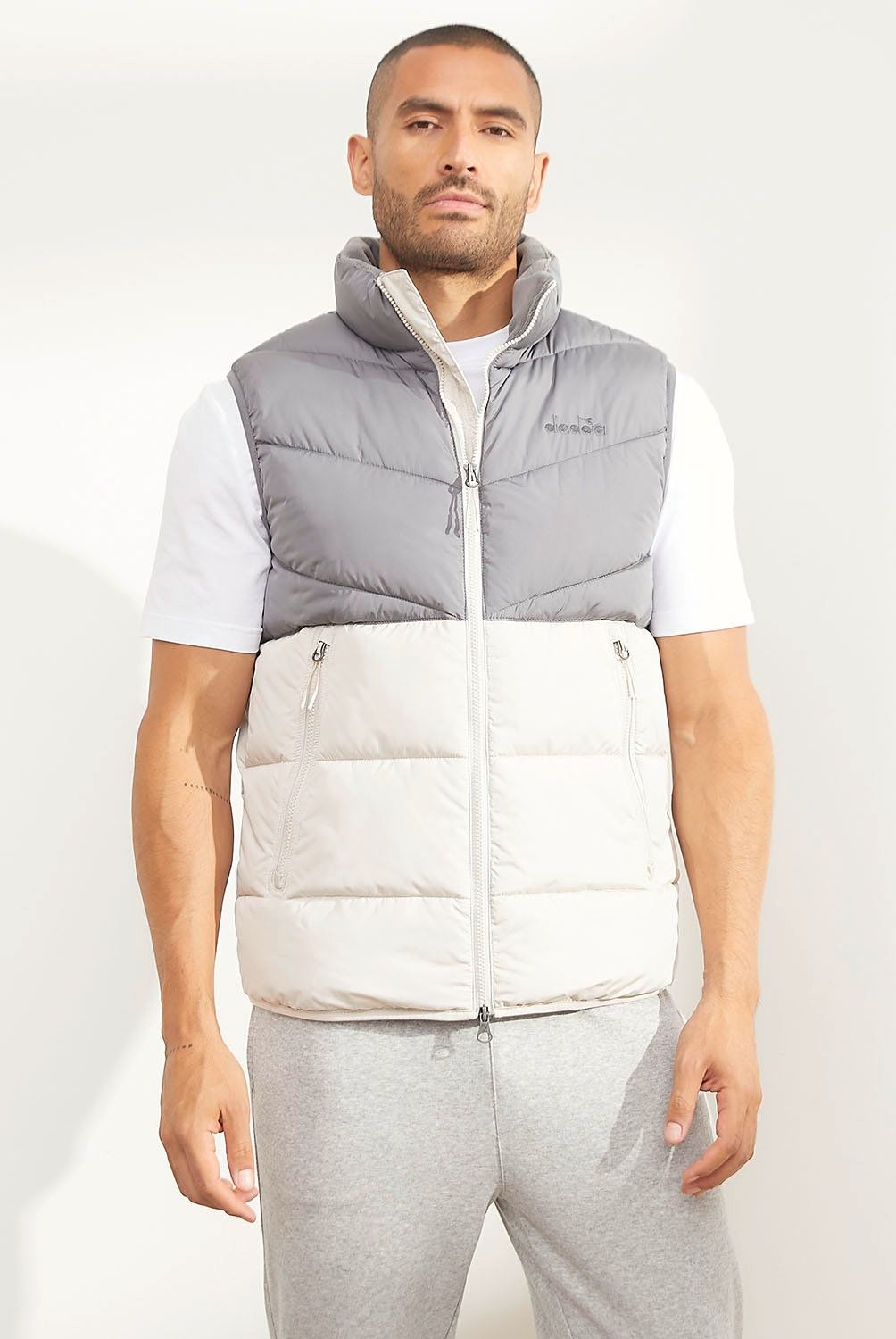 DIADORA - Parka Sin Mangas Deportiva Hombre Diadora