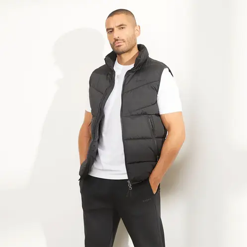 DIADORA - Parka Sin Mangas Deportiva Hombre