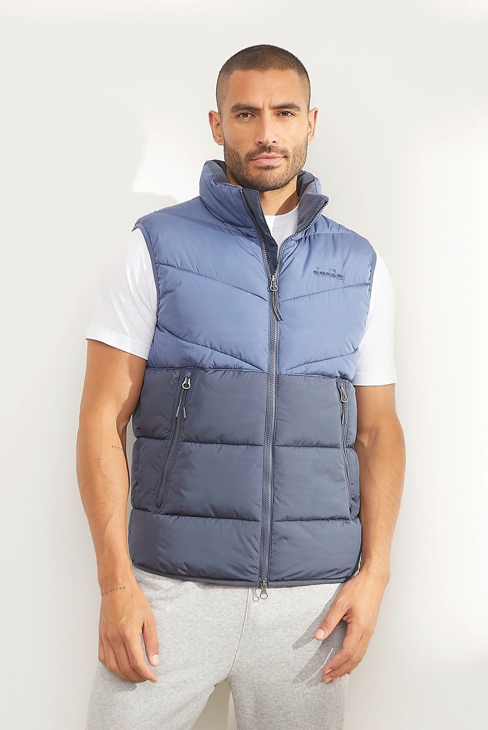 DIADORA - Parka Sin Mangas Deportiva Hombre Diadora