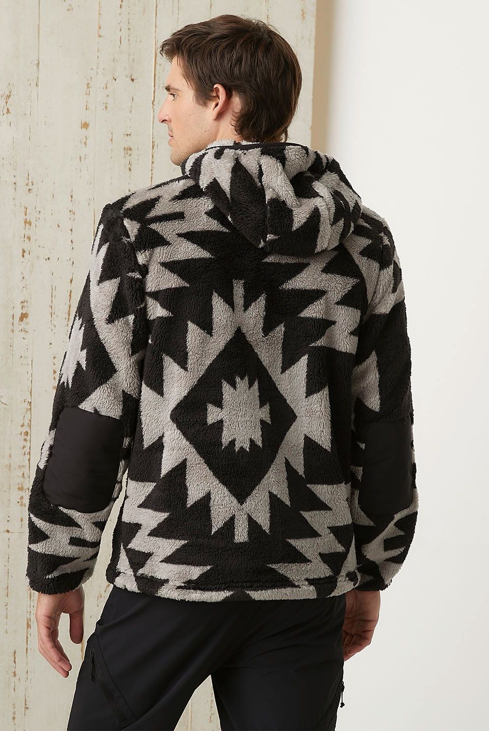 MOUNTAIN GEAR - Polerón Deportivo Hombre Mountain Gear Sherpa con Capucha