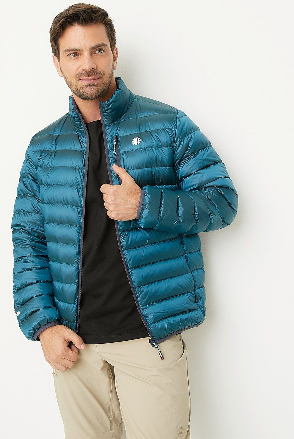 MOUNTAIN GEAR - Parka Deportiva Mountain Gear Plumón Hombre Poliamida