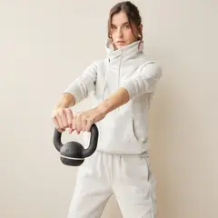 DIADORA - Polerón Deportivo Algodón Mujer