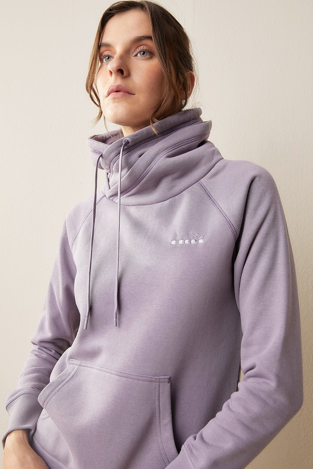 DIADORA - Polerón Deportivo Algodón Mujer Diadora