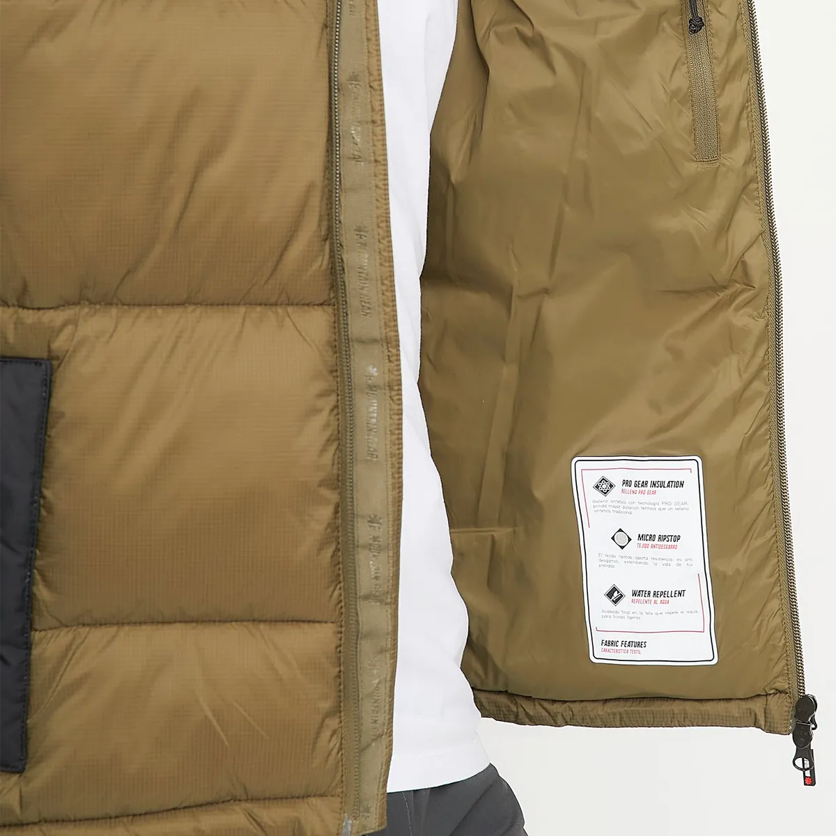 MOUNTAIN GEAR Parka Deportiva Mountain Gear Con Capucha Hombre