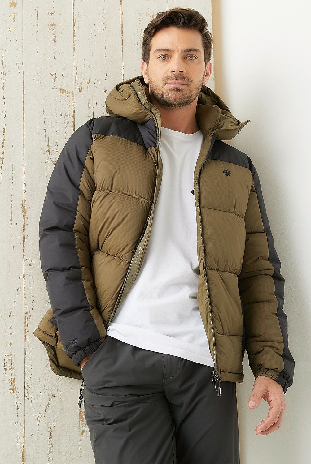 MOUNTAIN GEAR - Parka Deportiva Mountain Gear Poliamida Con Capucha Hombre