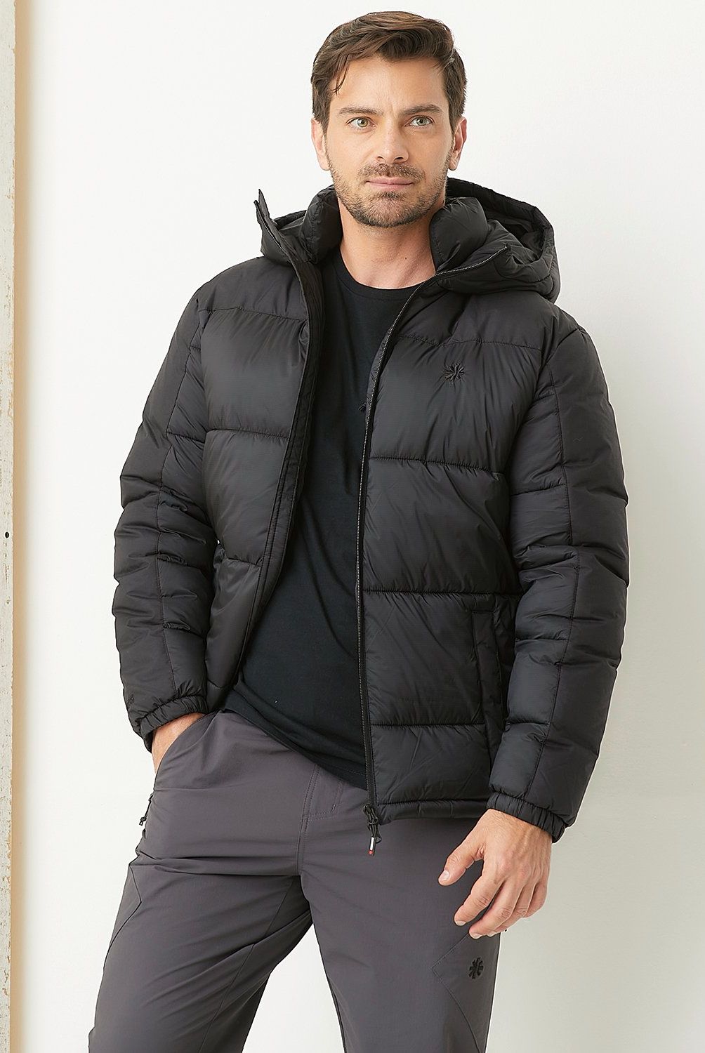 MOUNTAIN GEAR - Parka Deportiva Mountain Gear Poliamida Con Capucha Hombre
