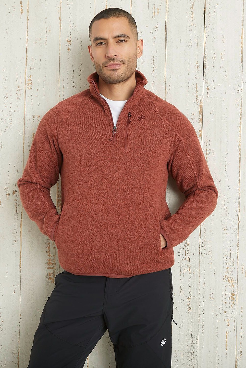 MOUNTAIN GEAR - Polar Deportivo Mountain Gear Hombre Manga Larga Con Cremallera