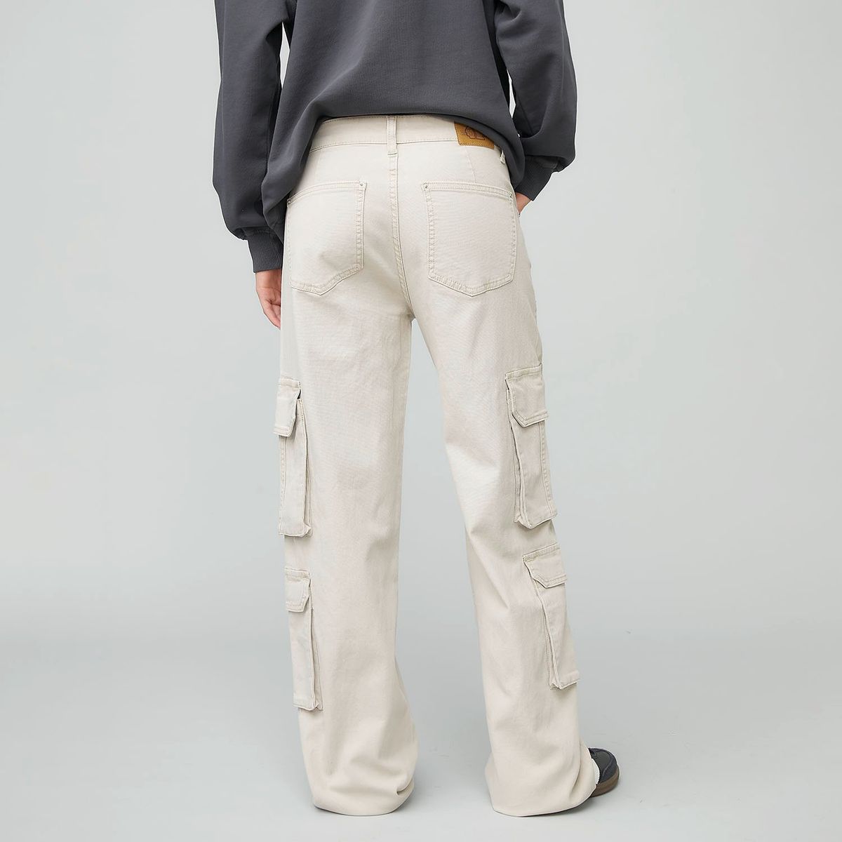 AMERICANINO - Pantalón Cargo Mujer Americanino Tiro Medio Casual