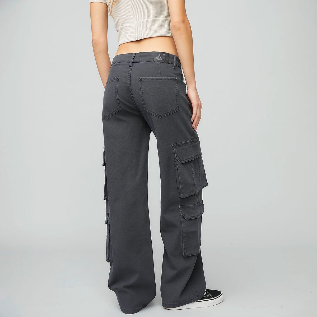 AMERICANINO - Pantalón Cargo Mujer Americanino Tiro Medio Casual