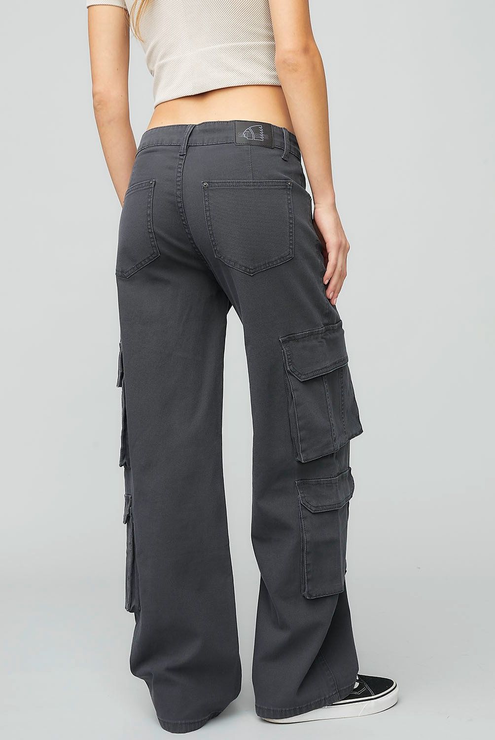 AMERICANINO - Pantalón Cargo Mujer Americanino Tiro Medio Casual
