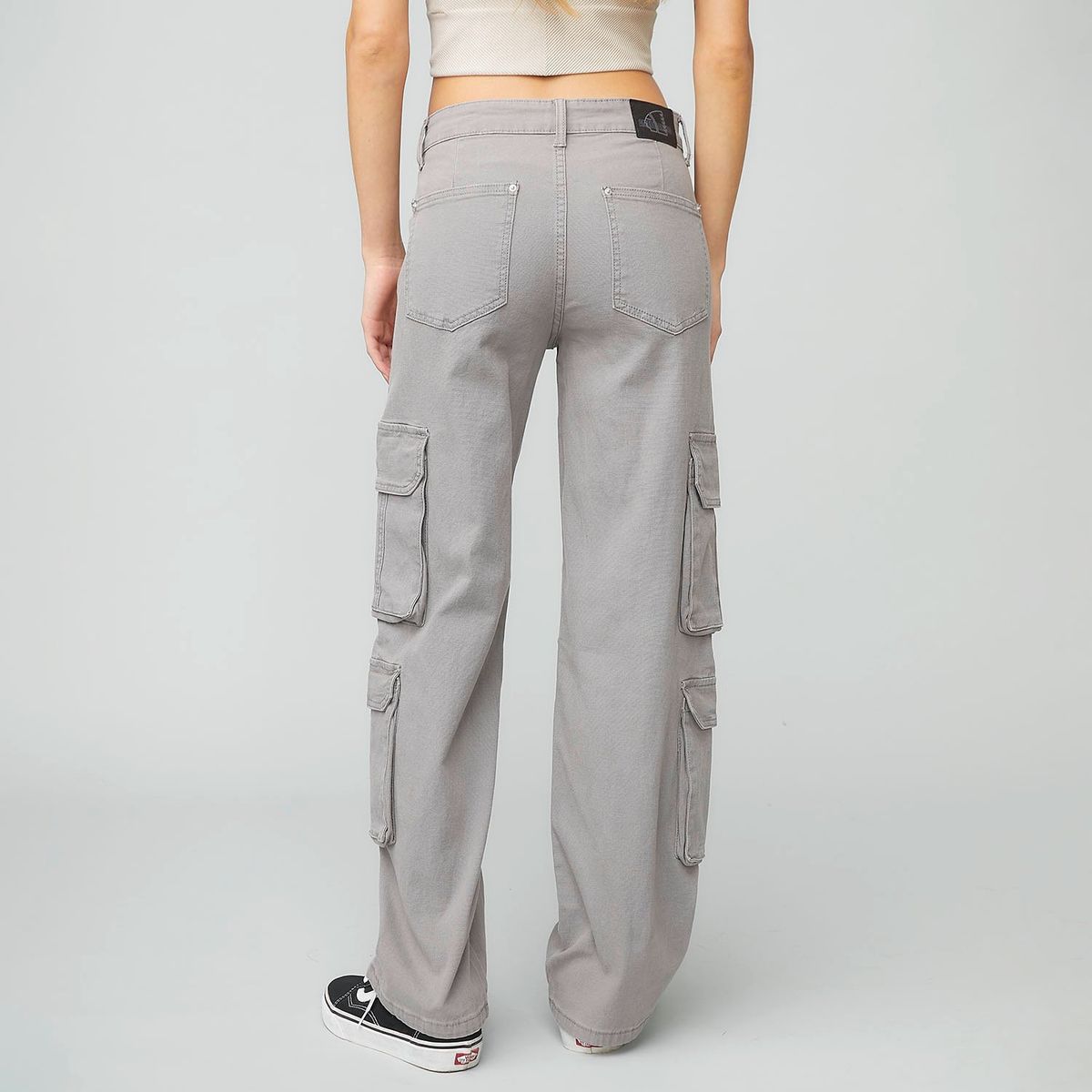 AMERICANINO - Pantalón Cargo Mujer Americanino Tiro Medio Casual