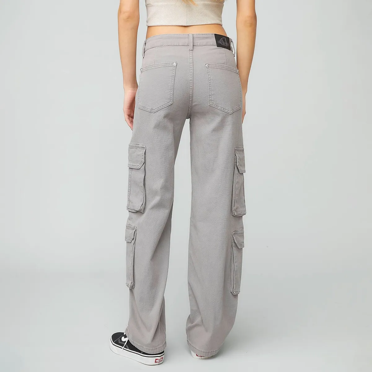 AMERICANINO - Pantalón Cargo Mujer Americanino Tiro Medio Casual