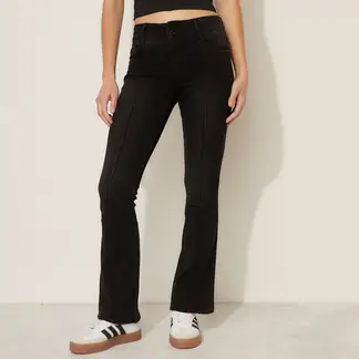 SYBILLA - Jeans Flare Mujer Algodón Estilo Casual