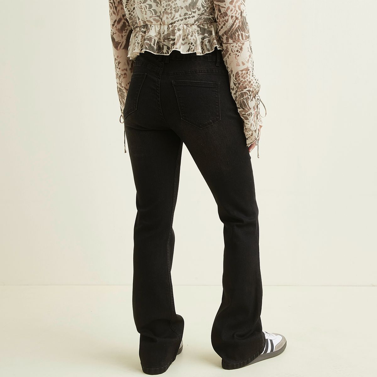 SYBILLA - Jeans Flare Sybilla Mujer Algodón Estilo Casual