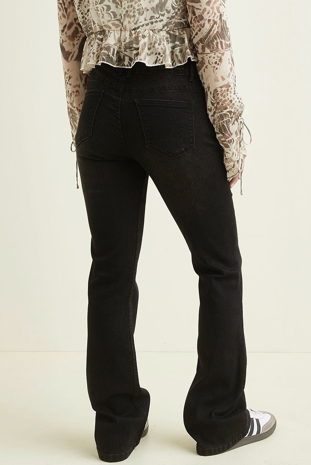 SYBILLA - Jeans Flare Sybilla Mujer Algodón Estilo Casual