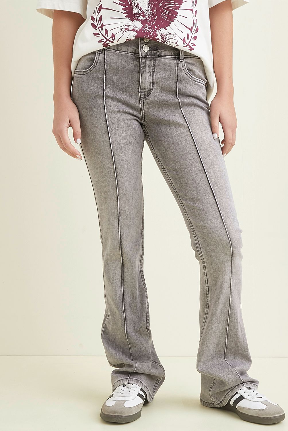 SYBILLA - Jeans Flare Sybilla Mujer Algodón Estilo Casual