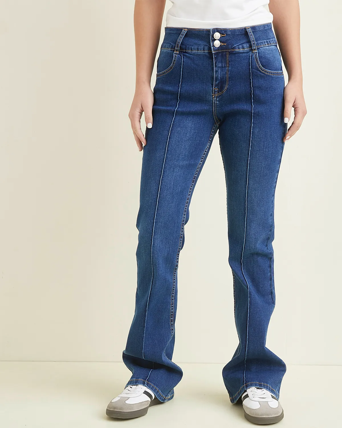 SYBILLA Jeans Flare Sybilla Mujer Algodón Estilo Casual