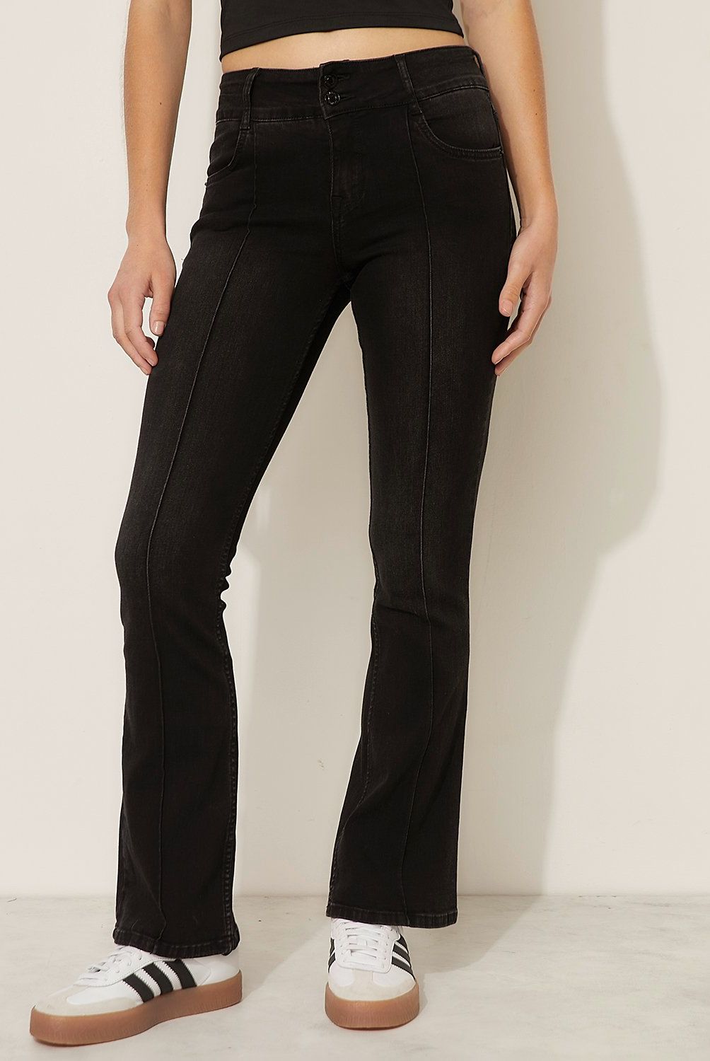 SYBILLA - Jeans Flare Sybilla Mujer Algodón Estilo Casual