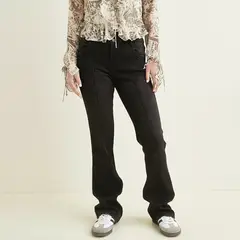 SYBILLA - Jeans Flare Mujer Algodón Estilo Casual