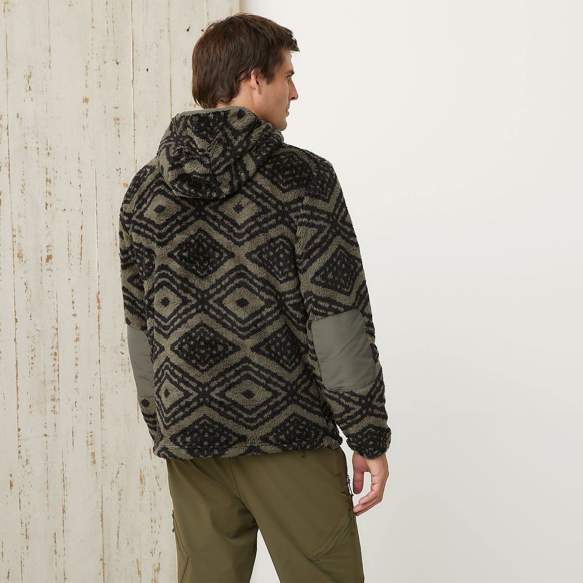 MOUNTAIN GEAR - Polerón Deportivo Hombre Mountain Gear Sherpa con Capucha