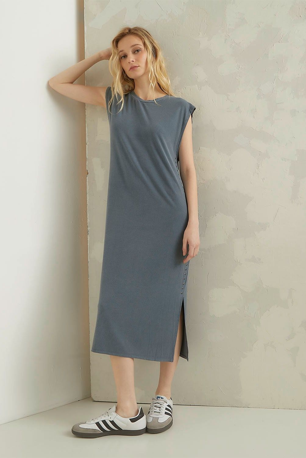 AMERICANINO - Vestido Midi Mujer Americanino