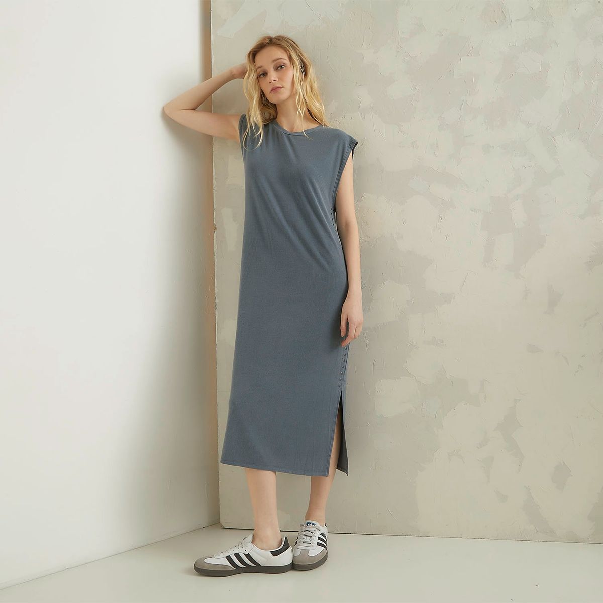 AMERICANINO - Vestido Midi Mujer Americanino