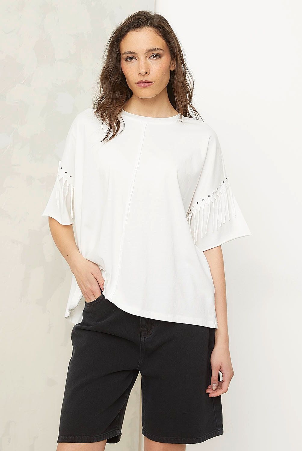 AMERICANINO - Polera Manga Corta Mujer Americanino