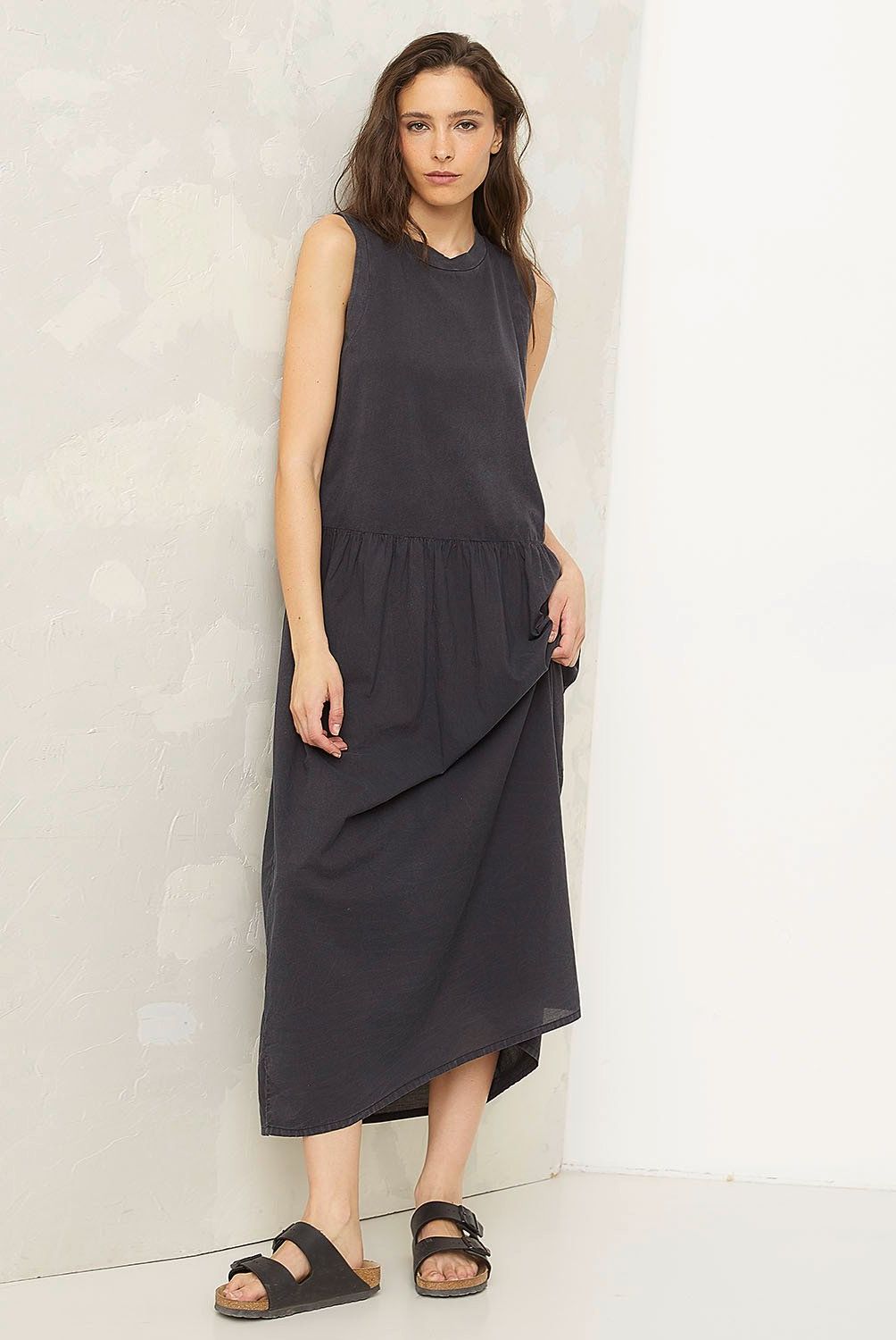 AMERICANINO - Vestido Midi Americanino Algodón Mujer Casual