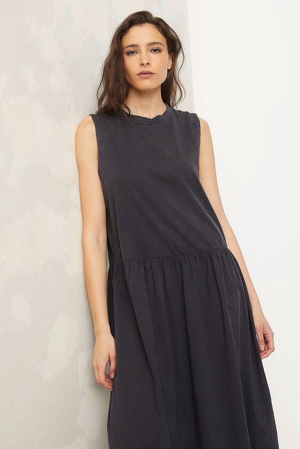 AMERICANINO - Vestido Midi Americanino Algodón Mujer Casual