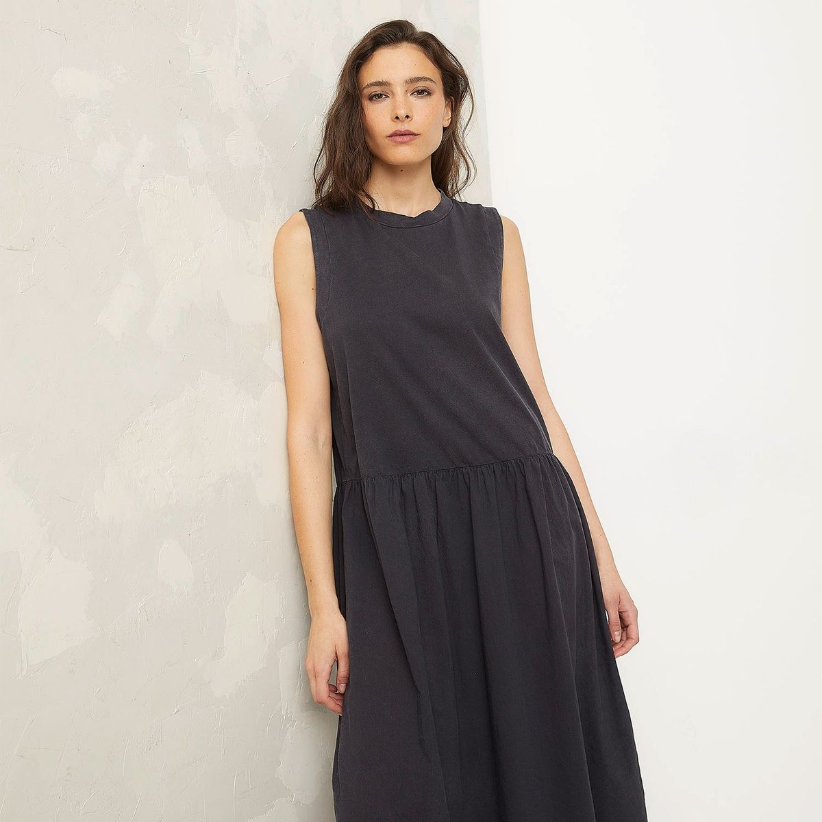 AMERICANINO - Vestido Midi Americanino Algodón Mujer Casual