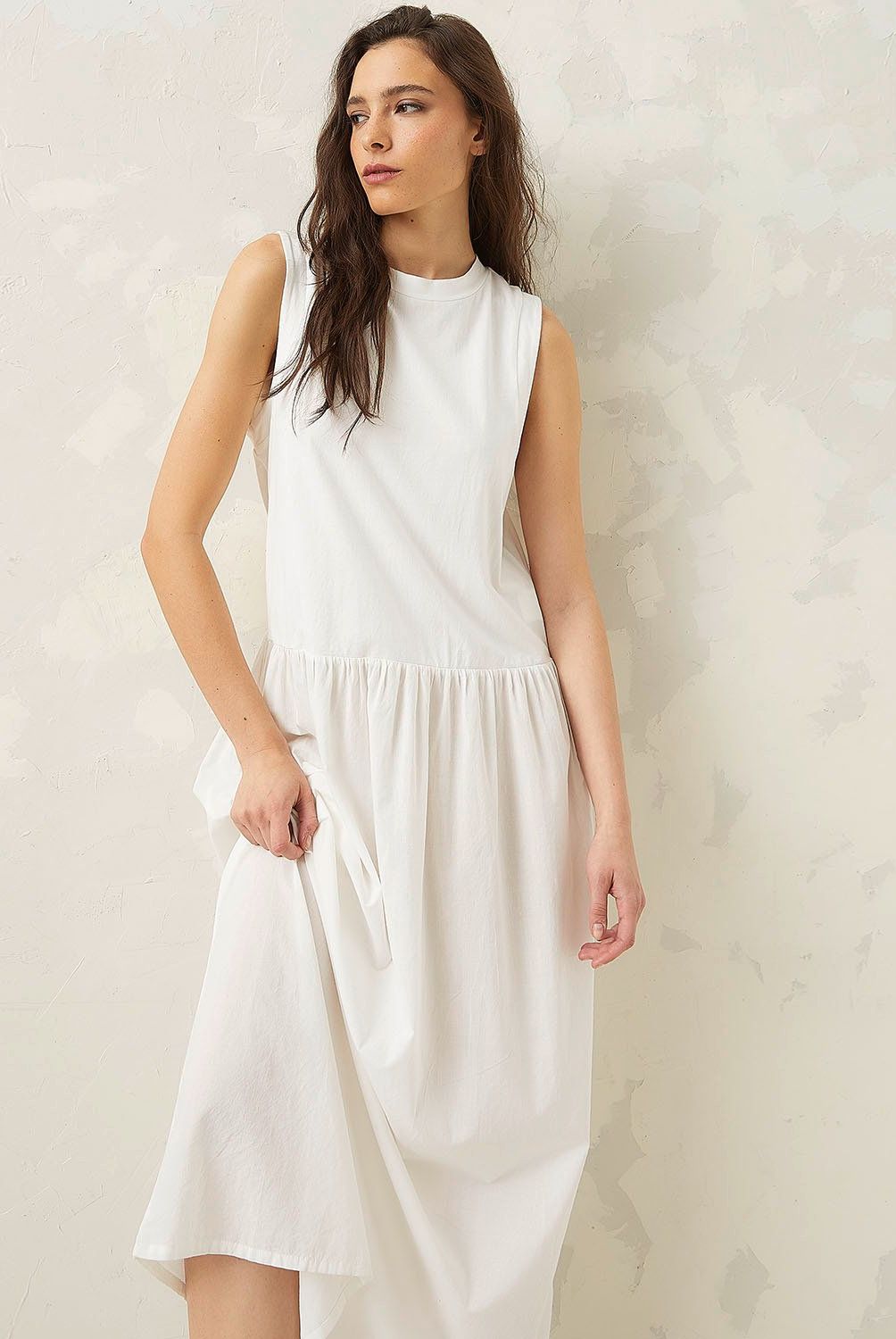 AMERICANINO - Vestido Midi Mujer Americanino
