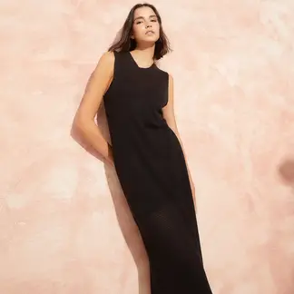 BASEMENT - Vestido Midi Mujer