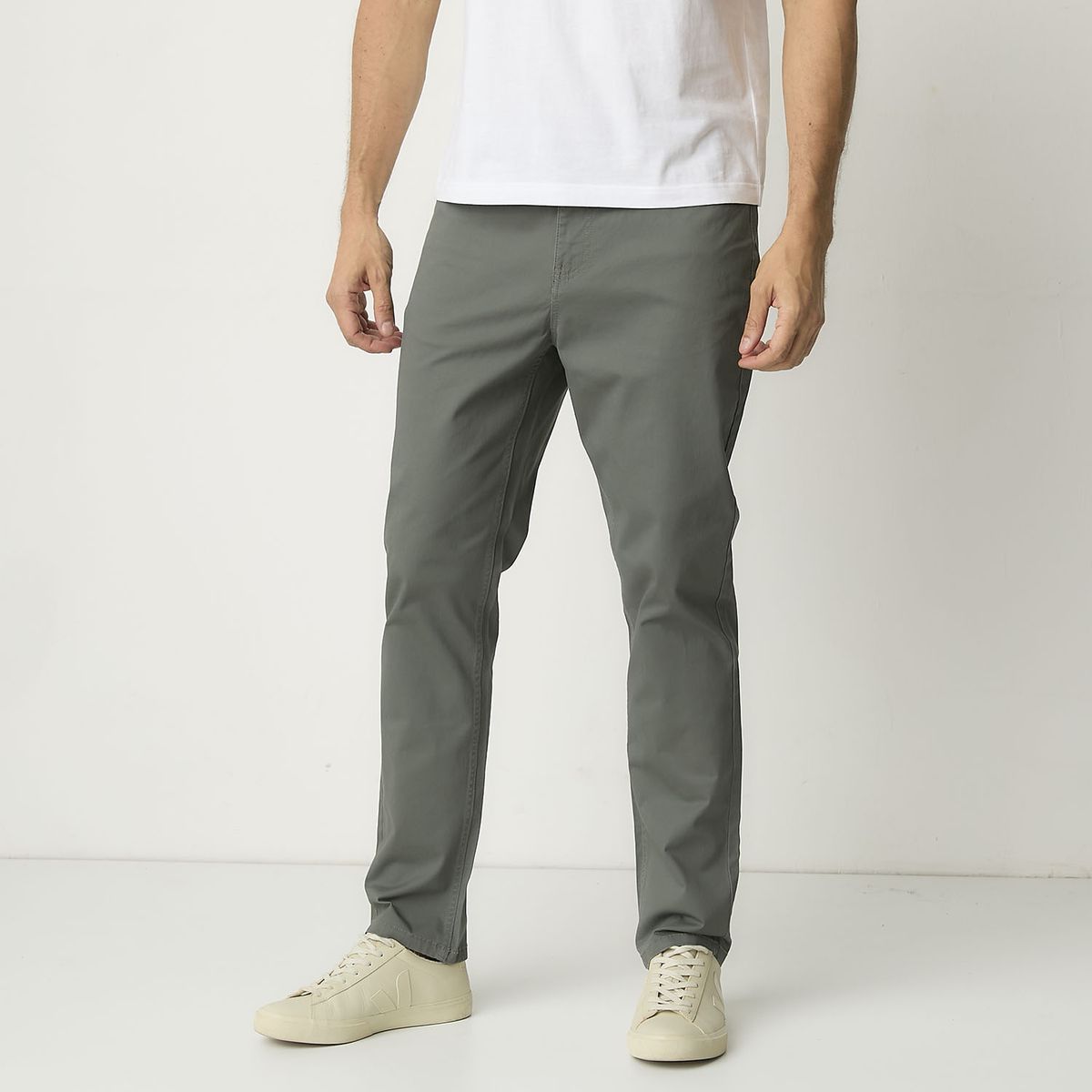 UNIVERSITY CLUB - Pantalón Slim Fit University Club Algodón Casual Hombre