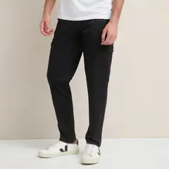 BASEMENT - Pantalón Cargo Algodón Casual Hombre