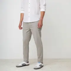 BEARCLIFF - Pantalón Chino Hombre Skinny Algodón