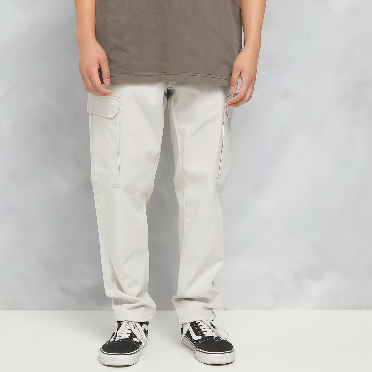 BEARCLIFF - Pantalón Cargo Hombre Bearcliff Slim Fit Algodón