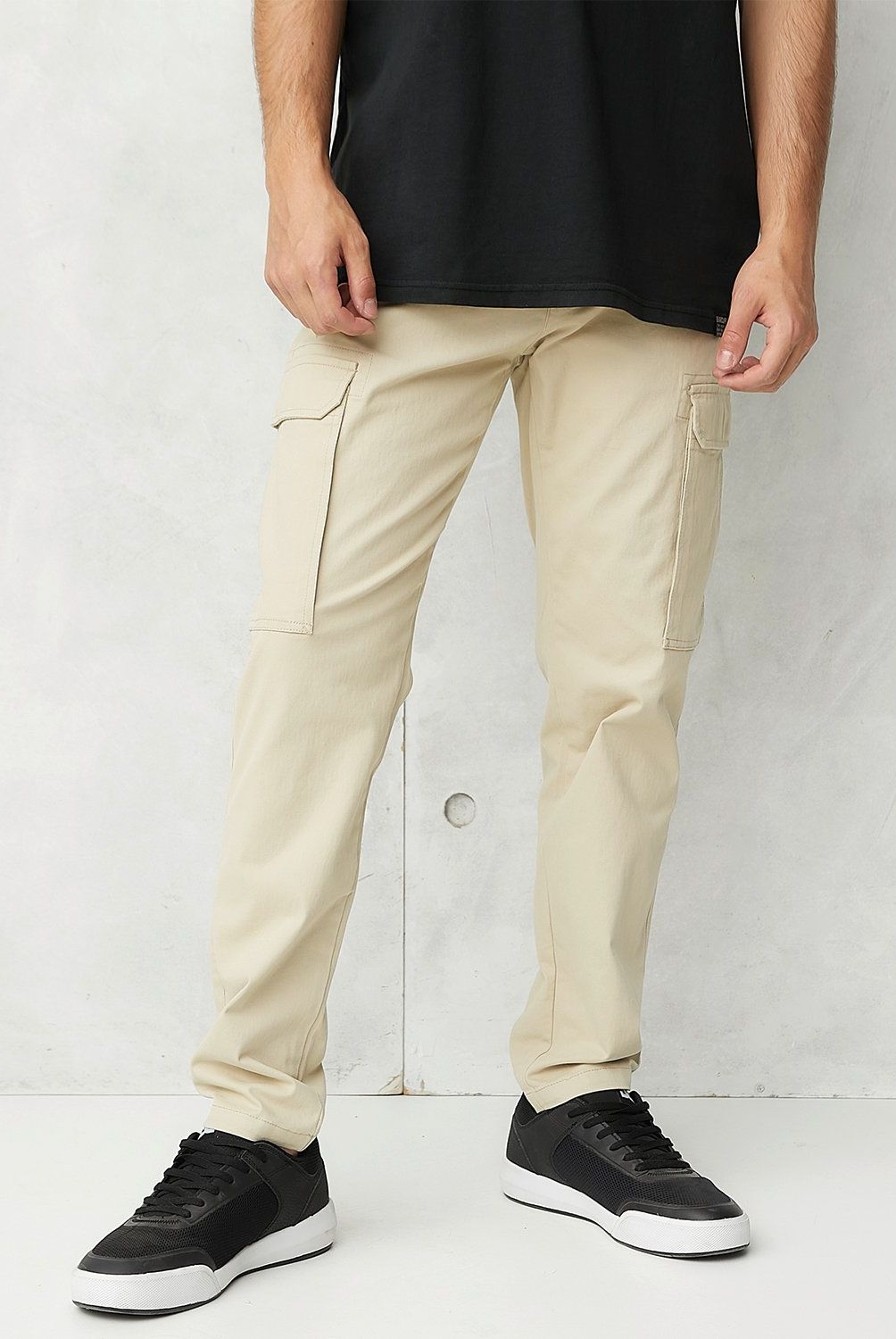 BEARCLIFF - Pantalón Cargo Hombre Bearcliff Slim Fit Algodón
