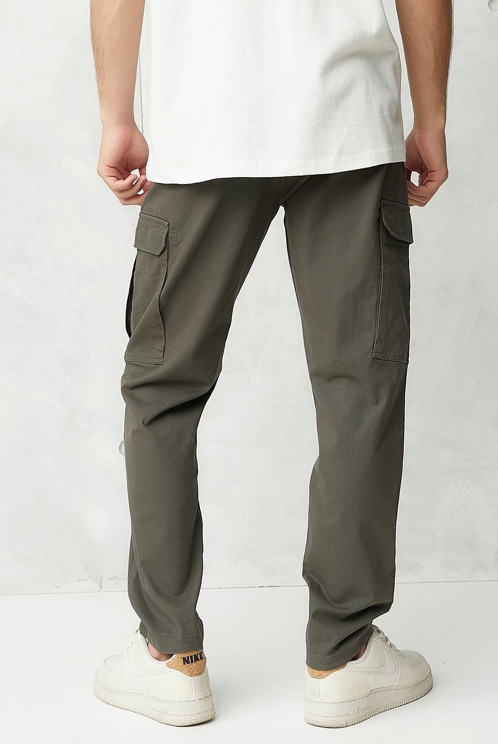 BEARCLIFF - Pantalón Cargo Hombre Bearcliff Slim Fit Algodón