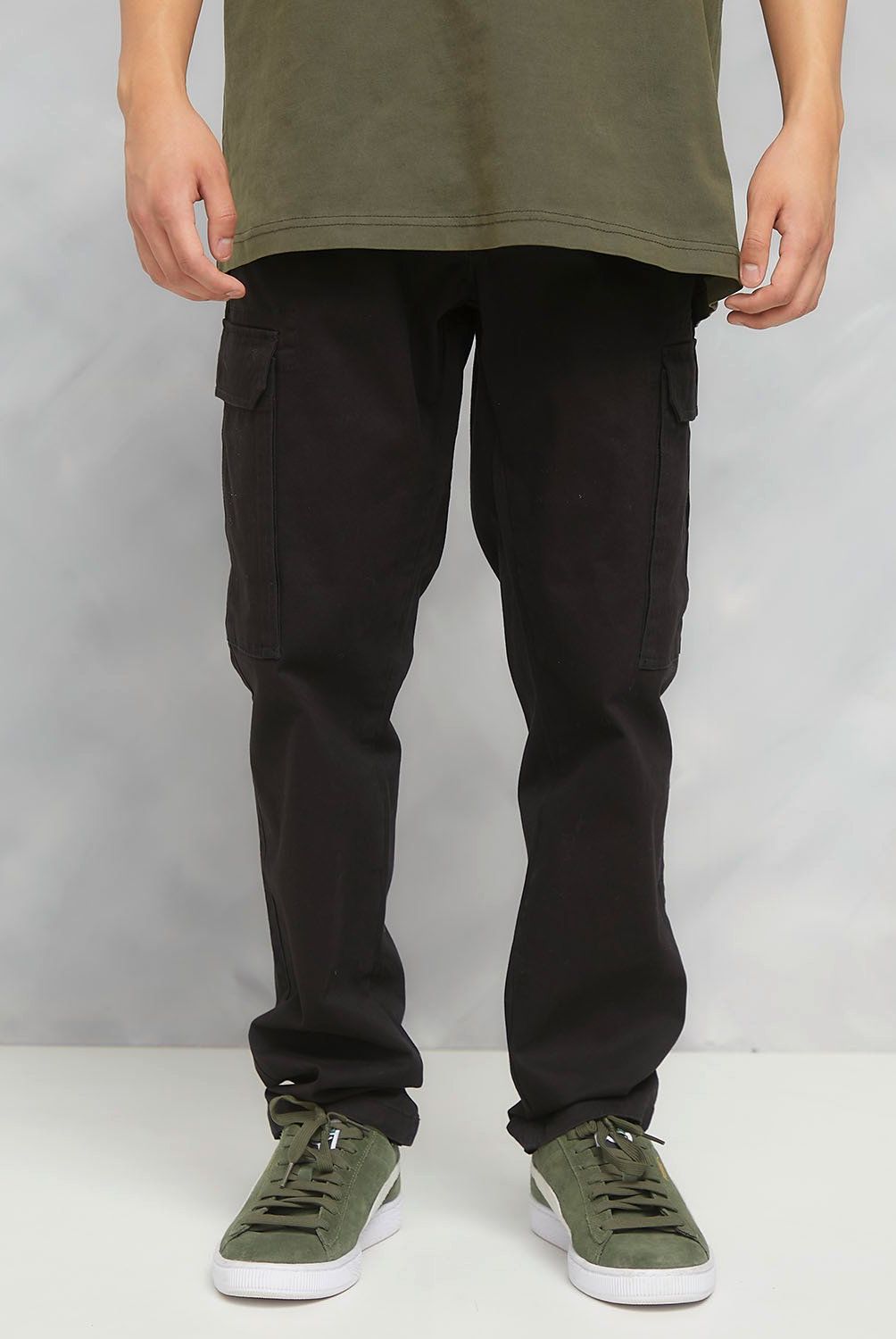 BEARCLIFF - Pantalón Cargo Hombre Bearcliff Slim Fit Algodón