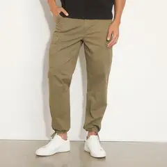 MOSSIMO - Pantalón Cargo Algodón Hombre