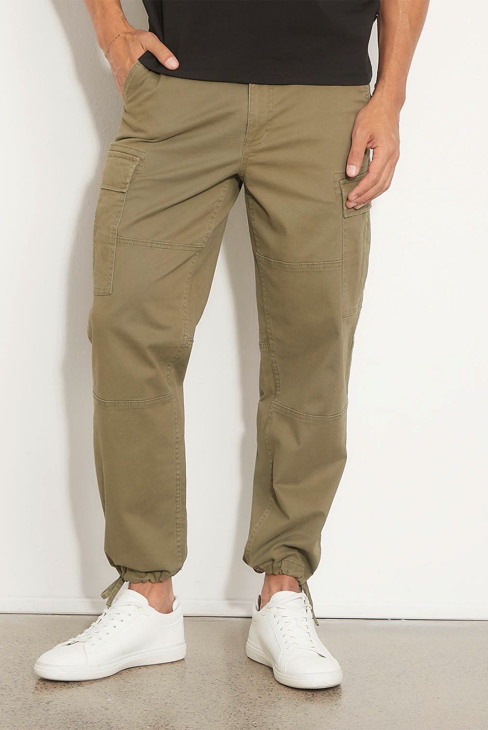 MOSSIMO - Pantalón Cargo Algodón Hombre Mossimo