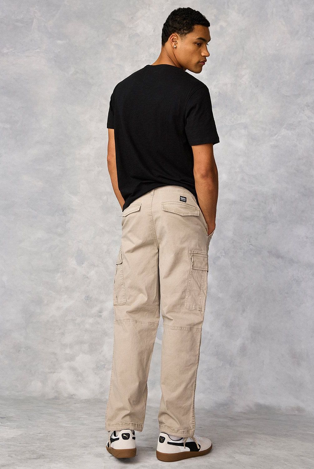 MOSSIMO - Pantalón Cargo Algodón Hombre Mossimo